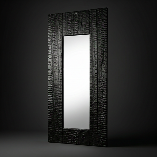 Blackened Oak Mirror